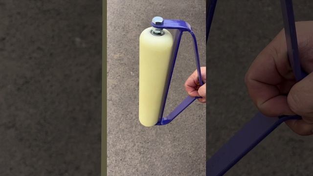 Валик для резиновой крошки ValikPro на подшипниках. Профессиональный капролоновый валик d60 смотреть онлайн