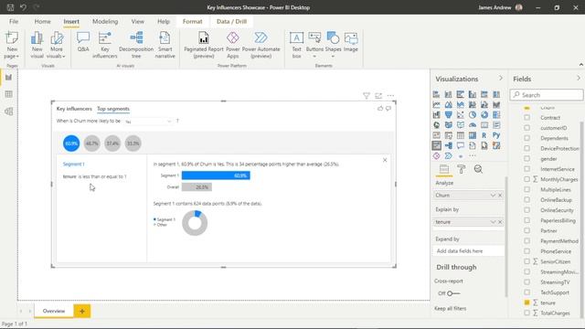 Use the Power BI Key Influencers Visualization to INSTANTLY Tackle Business Issues смотреть онлайн