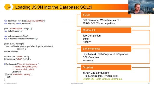 JSON, the Database and I by Robert Marz смотреть онлайн