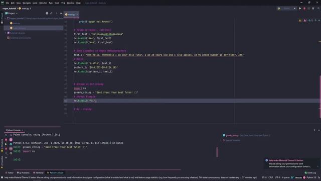 ? 4 Greedy Search- Regular Expression Python ? Regex Python Series [DEUTSCH] смотреть онлайн