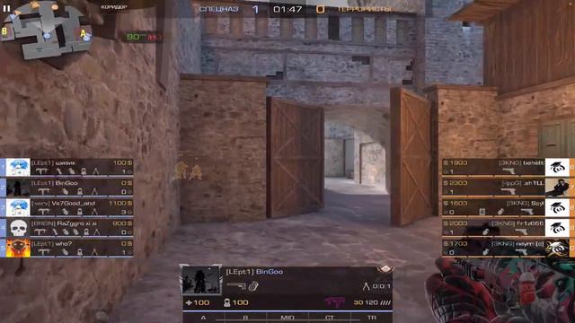 LeaPkoL Tiamte [Lept1] vs Tre Knowges [3KNG] | Bo1 | Show-Match [DS] | Standoff 2 смотреть онлайн