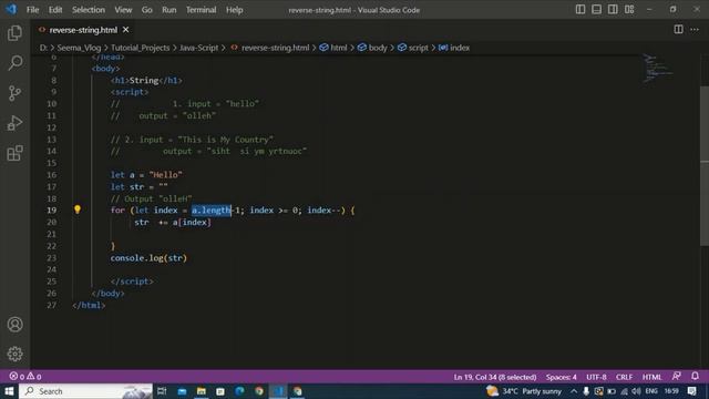 String Interview Quetions In JavaScript || String Interview Quetions Tutorial JS Hindi #1 смотреть онлайн