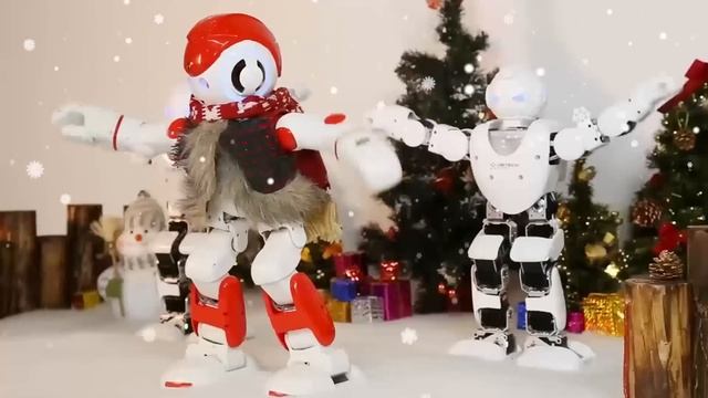 UBTECH Alpha 2 & His Brother Alpha 1S - Christmas Special смотреть онлайн