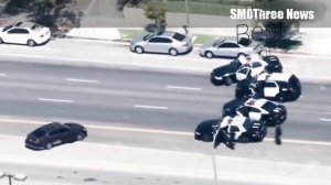 Полицейские погони в США (подборка видео)