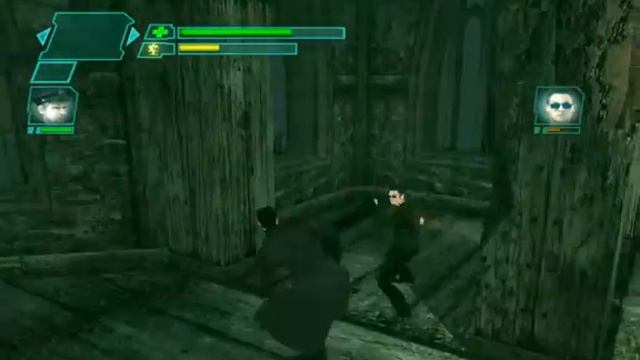 The Matrix Path Of Neo (2005) PC - Прохождение часть 7. Охранник и Плачущий череп.