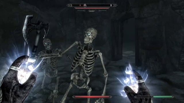 Skyrim - магия восстановления до 100 быстро смотреть онлайн