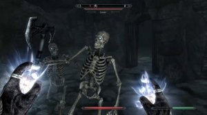 Skyrim - магия восстановления до 100 быстро