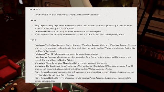 Fallout 76 News | Nuclear Winter Patch Notes 10.5 смотреть онлайн