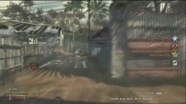 MW3 SnD | GB | MISSION | (How to use AKIMBO) смотреть онлайн