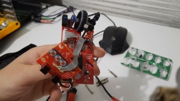 Ремонт колесика мышки / сломался скролл