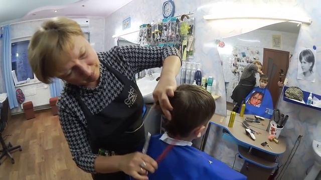 Детская стрижка для мальчиков смотреть онлайн