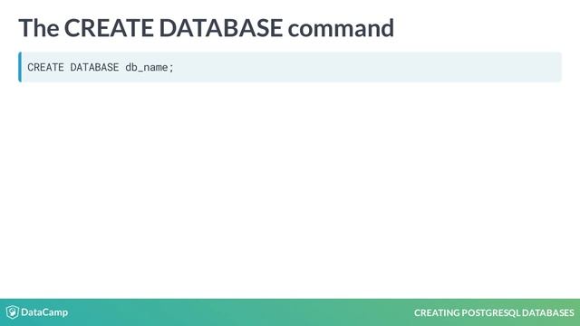 SQL Tutorial: Creating PostgreSQL Databases смотреть онлайн