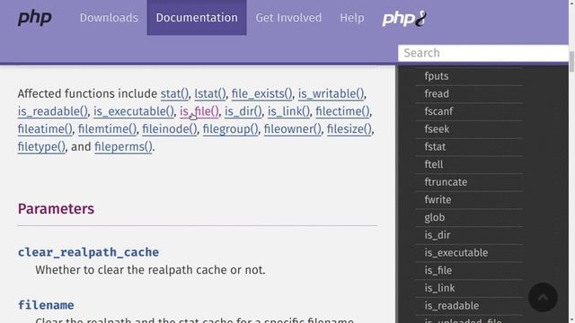 What is clearstatcache of php? смотреть онлайн