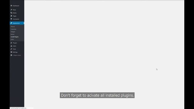 Installation tutorial. Autema Business Wordpress Theme. смотреть онлайн