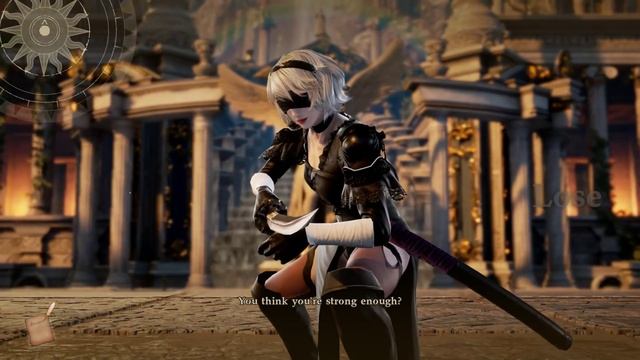 Soul Calibur 6 - 2B vs OC / Character Creation Settings смотреть онлайн