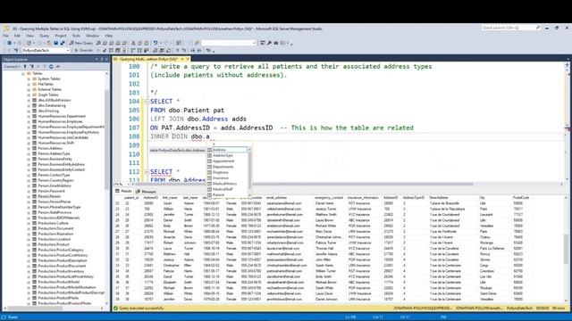 03 Querying Multiple Tables in SQL Using JOINS смотреть онлайн