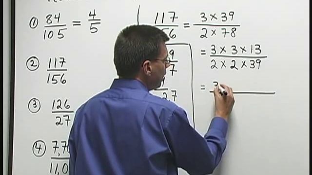 Essential Mathematics, Chapter 3: Reducing Fractions Using Factoring #2 смотреть онлайн