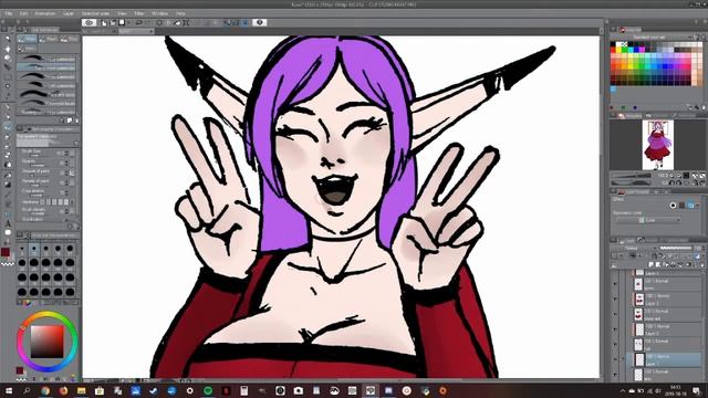 Speedpaint || Crimson Threads & Patreon смотреть онлайн