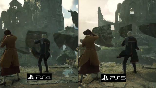 Hogwarts Legacy - PS4 Vs PS5 Graphics Comparison
