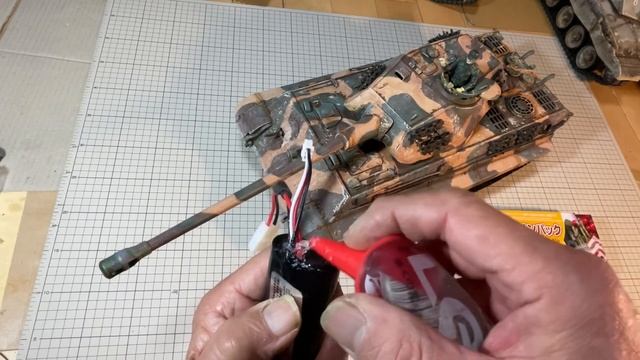 HENG LONG 1/16 KING TIGER PORSCHE TURRET