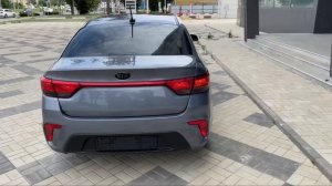 Kia Rio 4-обзор,тюнинг,внешний стайлинг:антихром,диски R17,занижение.новая киа.