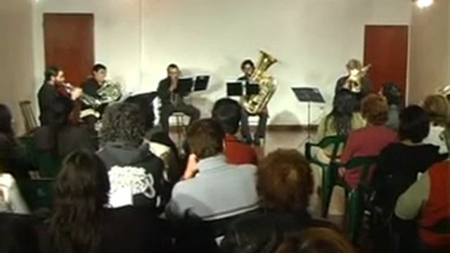 Ensamble "BrassAndino" - Concierto 22/06/2007 (Parte 1/3) смотреть онлайн