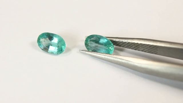 Изумруды 0,84 карат натуральные / природные (Замбия) смотреть онлайн