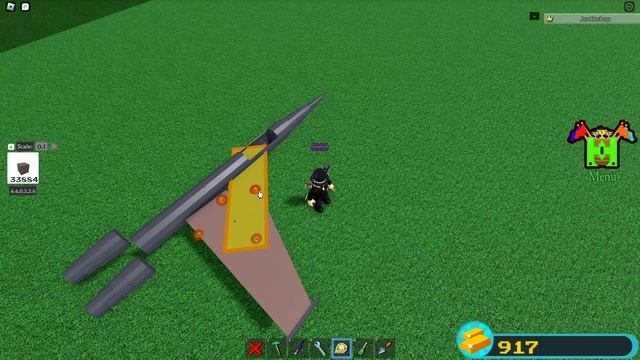 How to make a Fighter Jet in Build a Boat for Treasure!✈️ смотреть онлайн