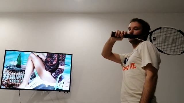 Большой теннис. Удар справа, forehand. Положение кисти в окончании, движение плоскости ракетки. смотреть онлайн