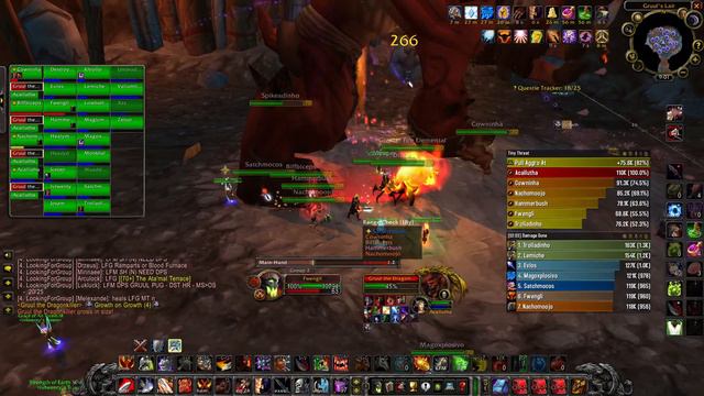 WoW TBC Classic arms warrior pve Gruul the Dragonkiller kill 4 смотреть онлайн