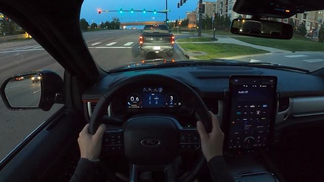 2023 Ford Expedition Timberline - POV Night Drive (Binaural Audio) смотреть онлайн