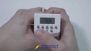 Программирование электронной розетки-таймера IEK®