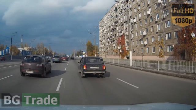 Работа днем видеорегистратора DOD LS 400W смотреть онлайн