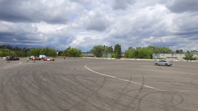 МосАвтоСлалом. "Июньский RING". Квадрокоптер, видео 3 смотреть онлайн