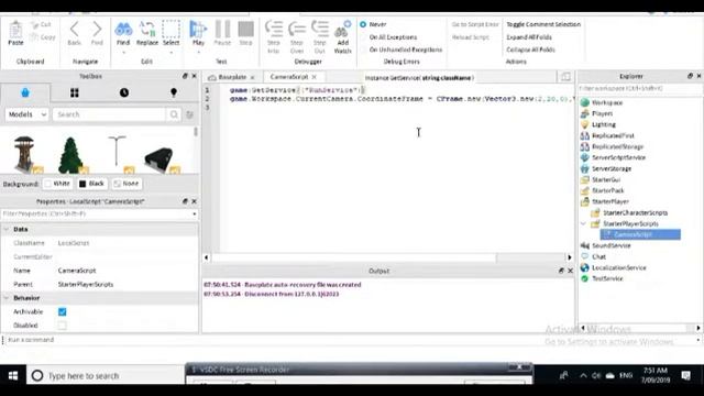 roblox tutorial 2D camera script смотреть онлайн