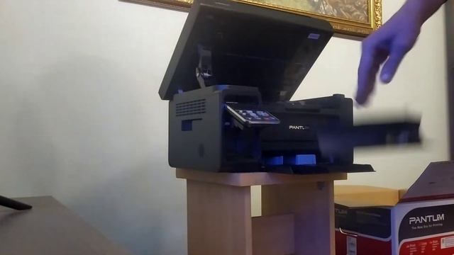 подготовка МФУ Пантум M6500 к работе / Pantum