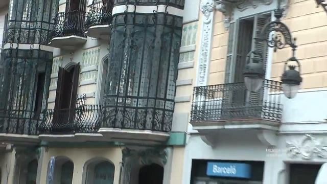 Прогулка по близлежащим к метро Diagonal улицам Барселоны