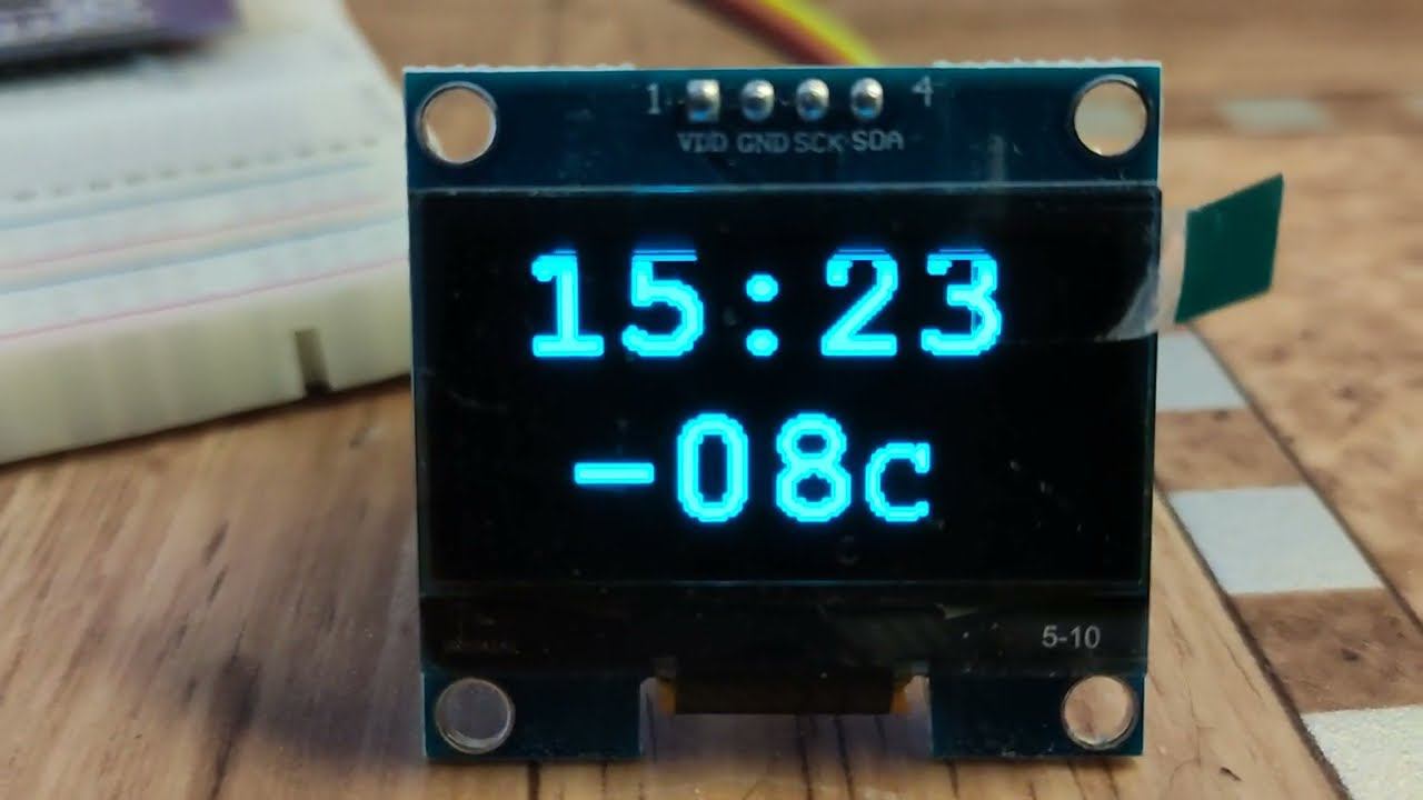 W801 + OLED 1,3 дюйма, 128X64,  I2C и SPI, контроллер Sh1106