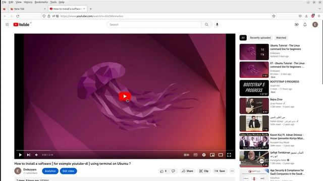 How to download a youtube video using youtube-dl ? смотреть онлайн
