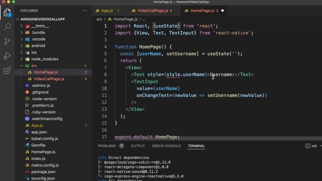 How to build a Video Call App in React Native using ZEGOCLOUD смотреть онлайн