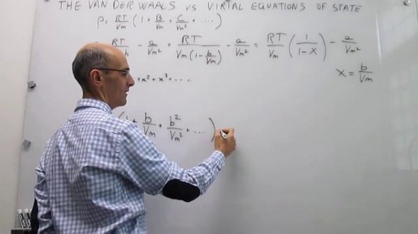 Virial vs. van der Waals equations of state
