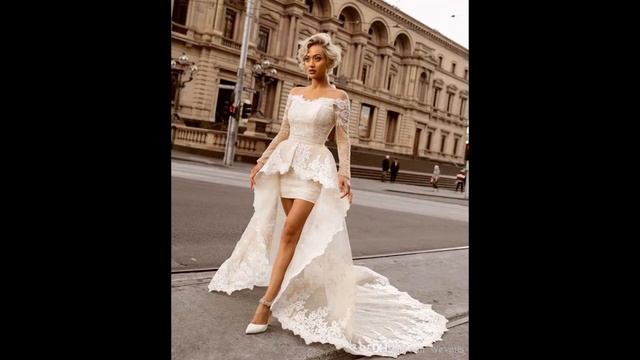 WEDDING DRESS | SHORT MIDI WEDDING DRESS DESIGNS