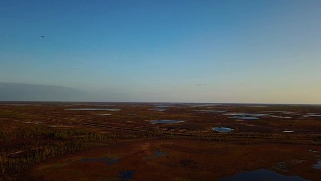 ОСЕННЯЯ ТУНДРА. НОВЫЙ УРЕНГОЙ // TUNDRA AERIAL CINEMATOGRAPHY (4k)