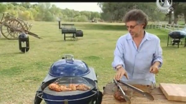 Мастер Гриль: Курица в кофейном маринаде / Master Grill: Kip gemarineerd in koffie op de grill