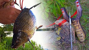 СДЕЛАЛИ МОЩНУЮ РОГАТКУ для РЫБАЛКИ своими руками / Охота с Рогаткой на Монстра / ПОЙМАЛИ РЫБУ НА РОГ