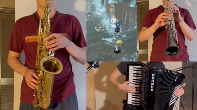 Star Ocean: The Second Story - White the Heart (Sax & Accordion Cover) смотреть онлайн