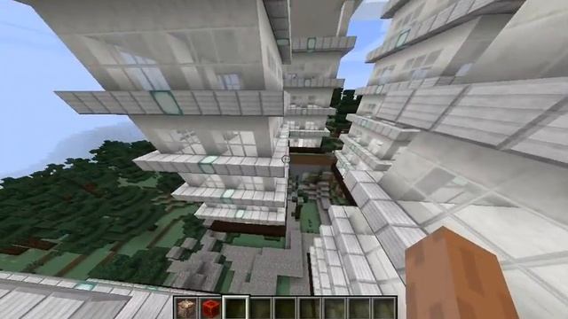 Мегаполис в Minecraft 1.8 без модов! смотреть онлайн