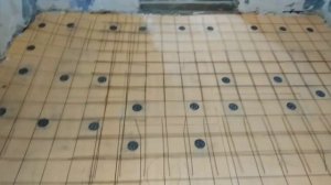 Мои бетонные работы. Черновая стяжка на пеноплекс.