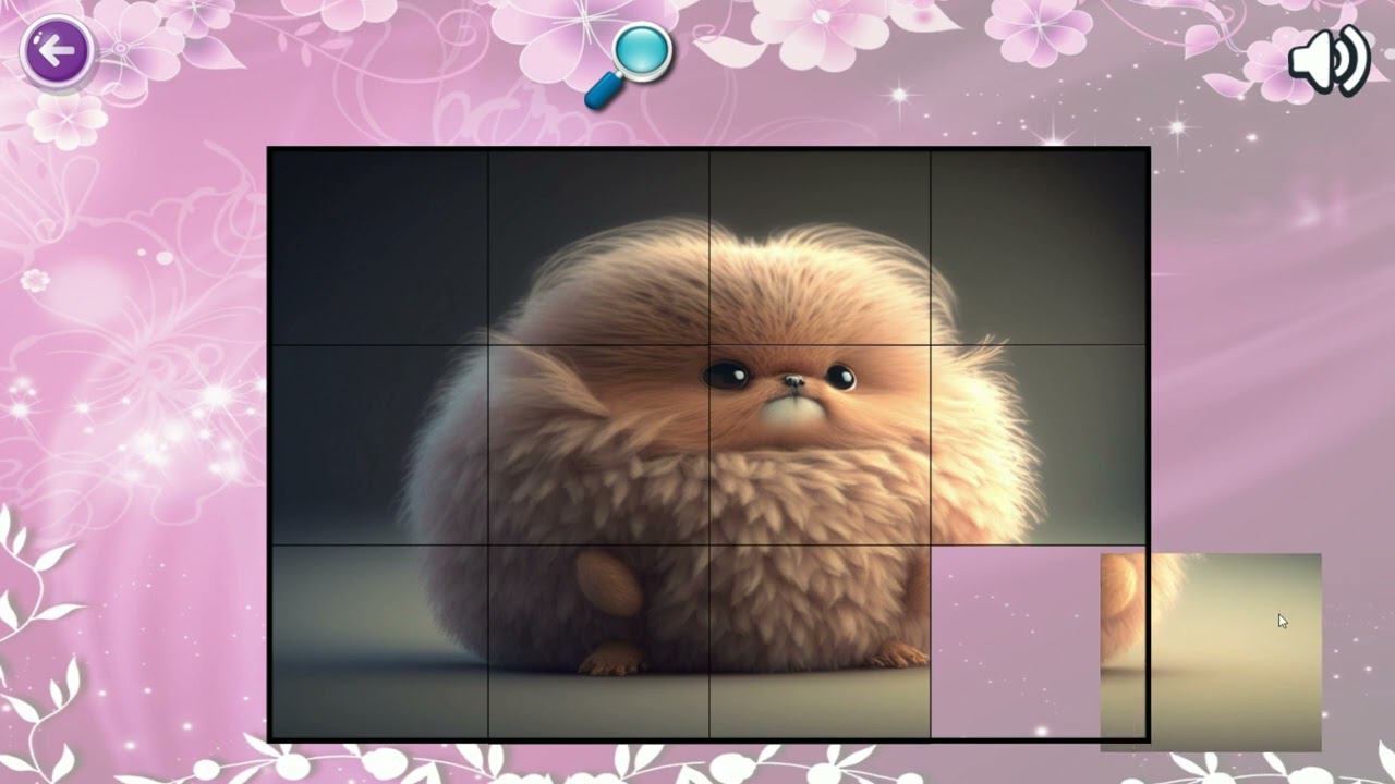 Обзор игры Cute Puzzles!!! смотреть онлайн
