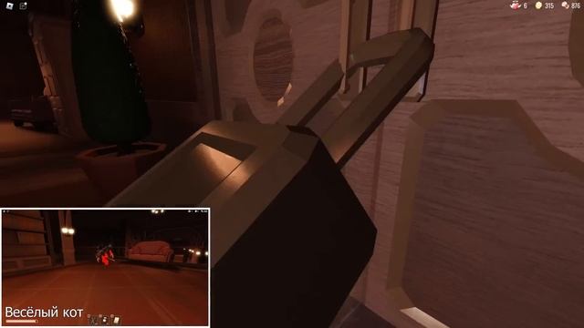 ВЕСЁЛЫЙ КОТ ворует шкафы!! Два кота убегают из ОТЕЛЯ роблокс | DOORS roblox | Коты проходят ДОРС. смотреть онлайн